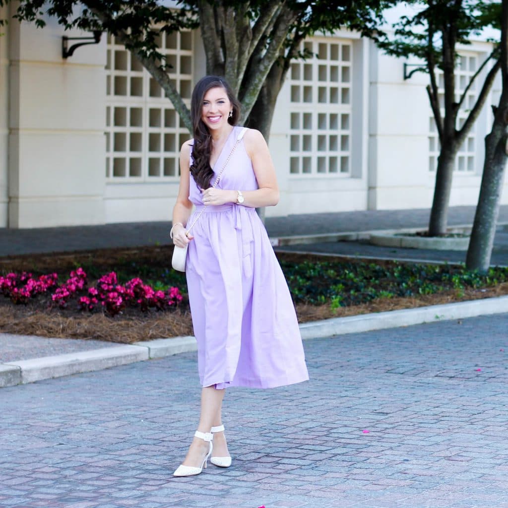 Lilac dress clearance outfit