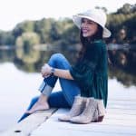 Surya Burnout Top Anthropologie, Pretty in the Pines, Pilcro Mid Rise Denim Cuffed, Cloud Forest Rancher Hat, Fall outfit ideas, fashion blogger, north carolina blogger