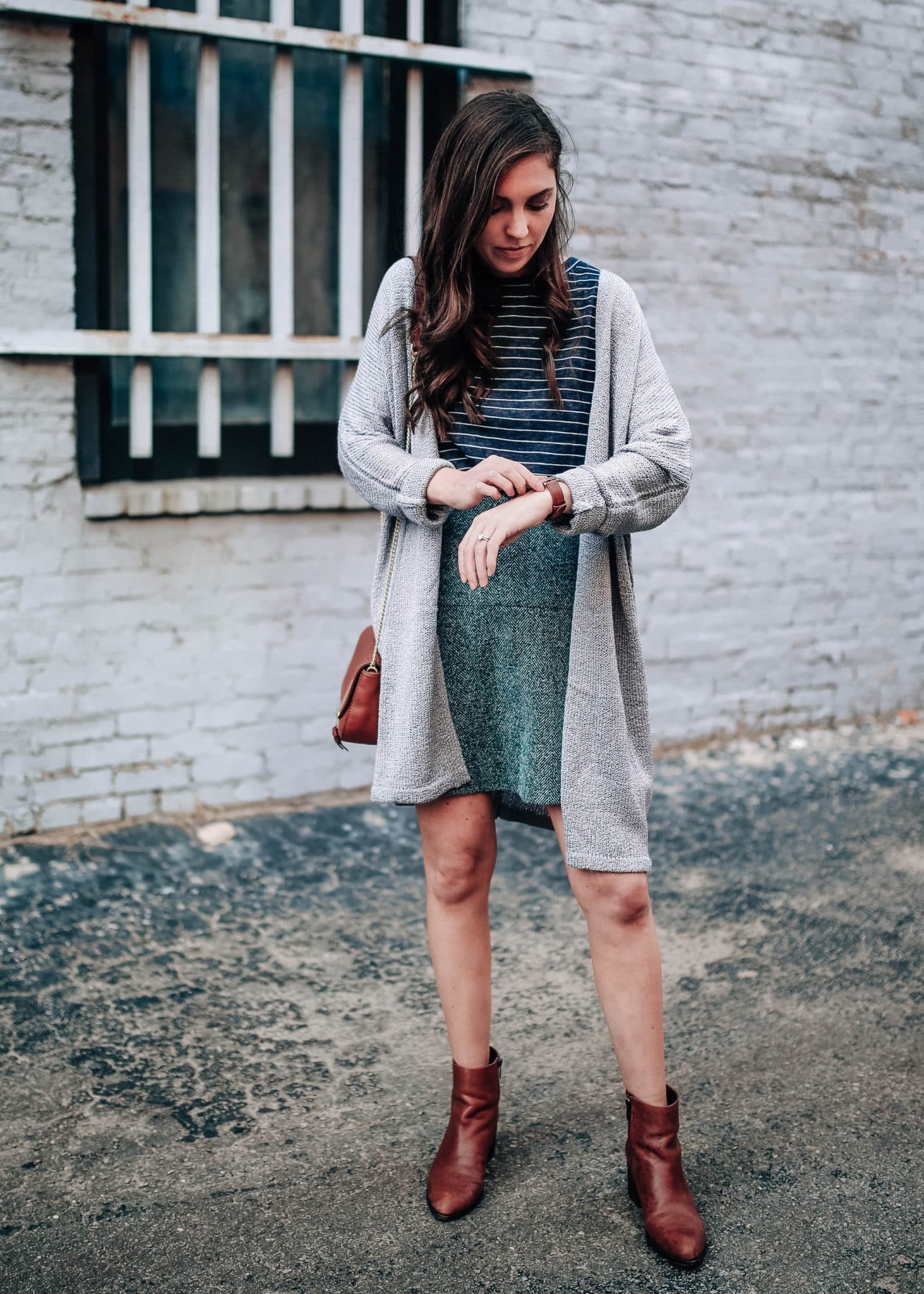 BEST FALL SKIRTS- ft. LOFT Herringbone Skirt with Pretty in the Pines