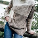 anna patchwork sweater bevello raleigh pretty in the pines