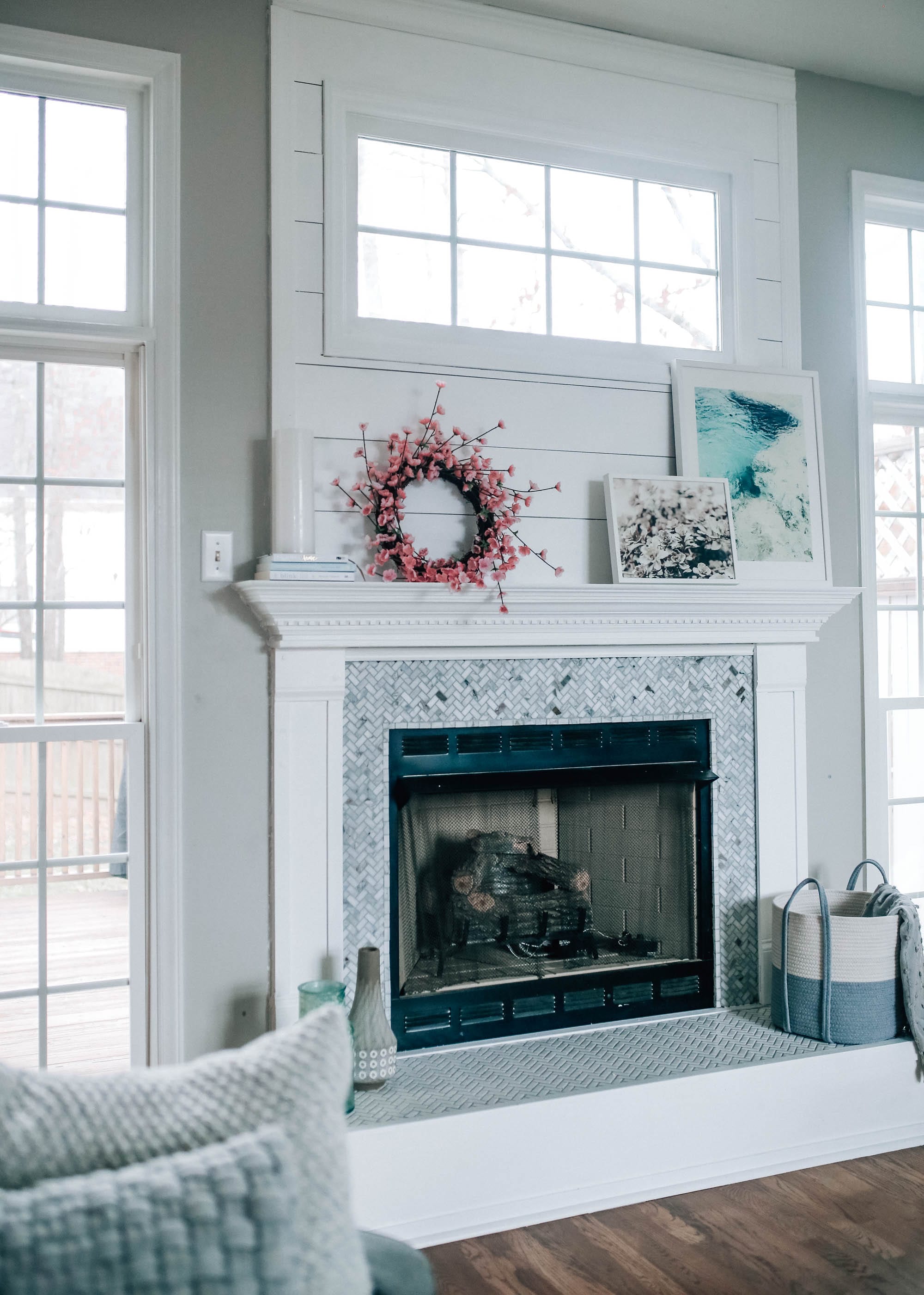 Fireplace Makeover Reveal with The Home Depot x Pretty in ...