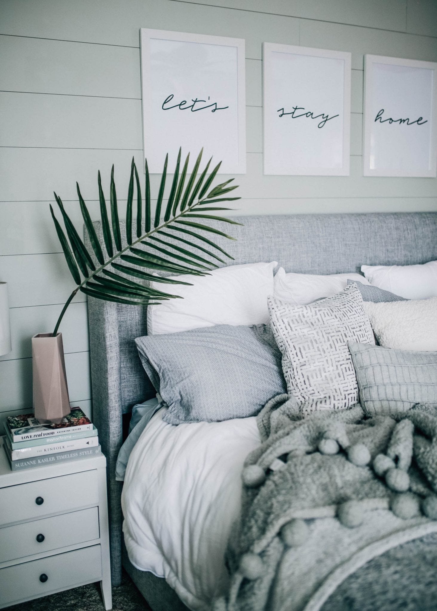 grey white bedroom decor pretty in the pines
