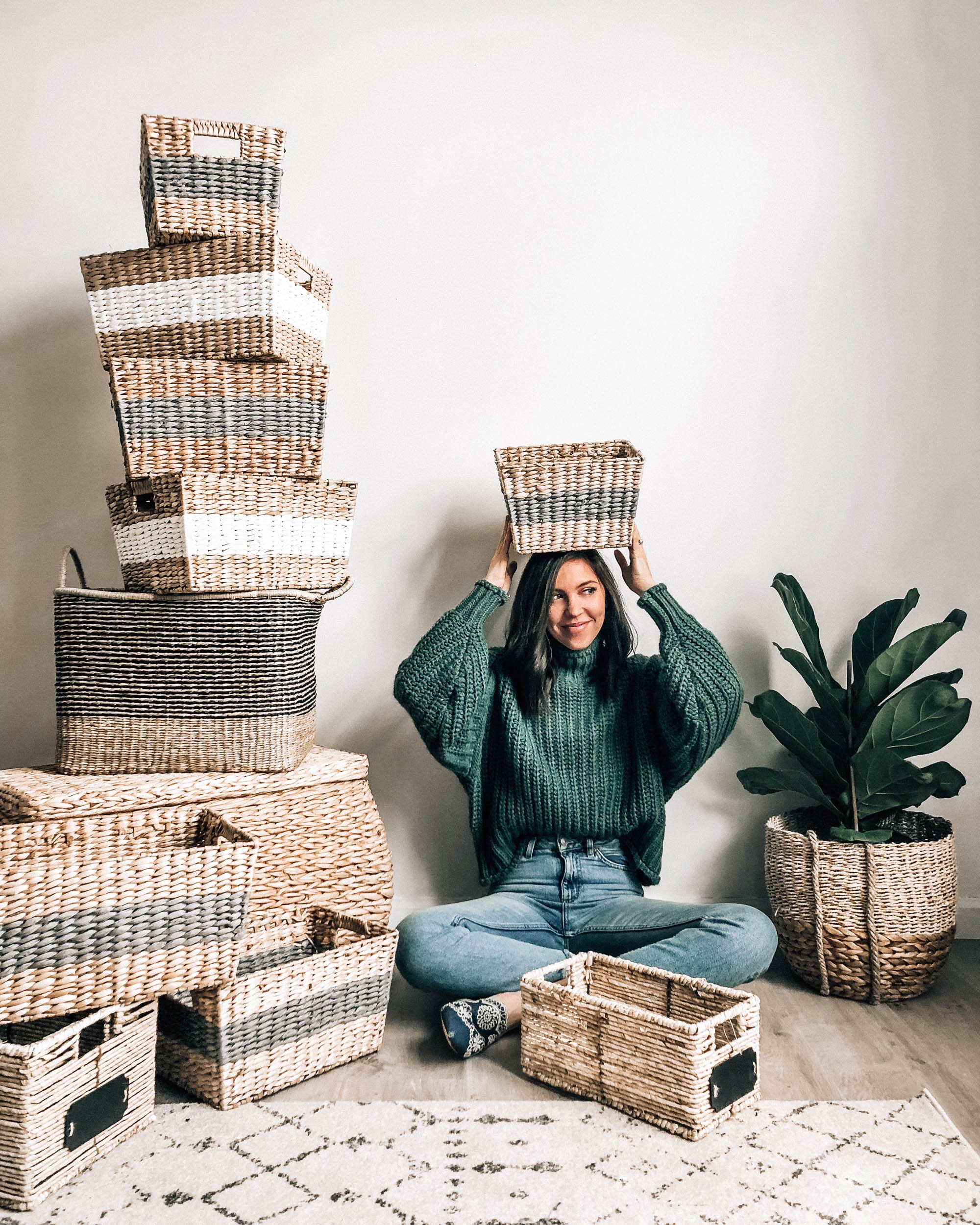 How To Organize With Baskets In Every Room Of Your Home