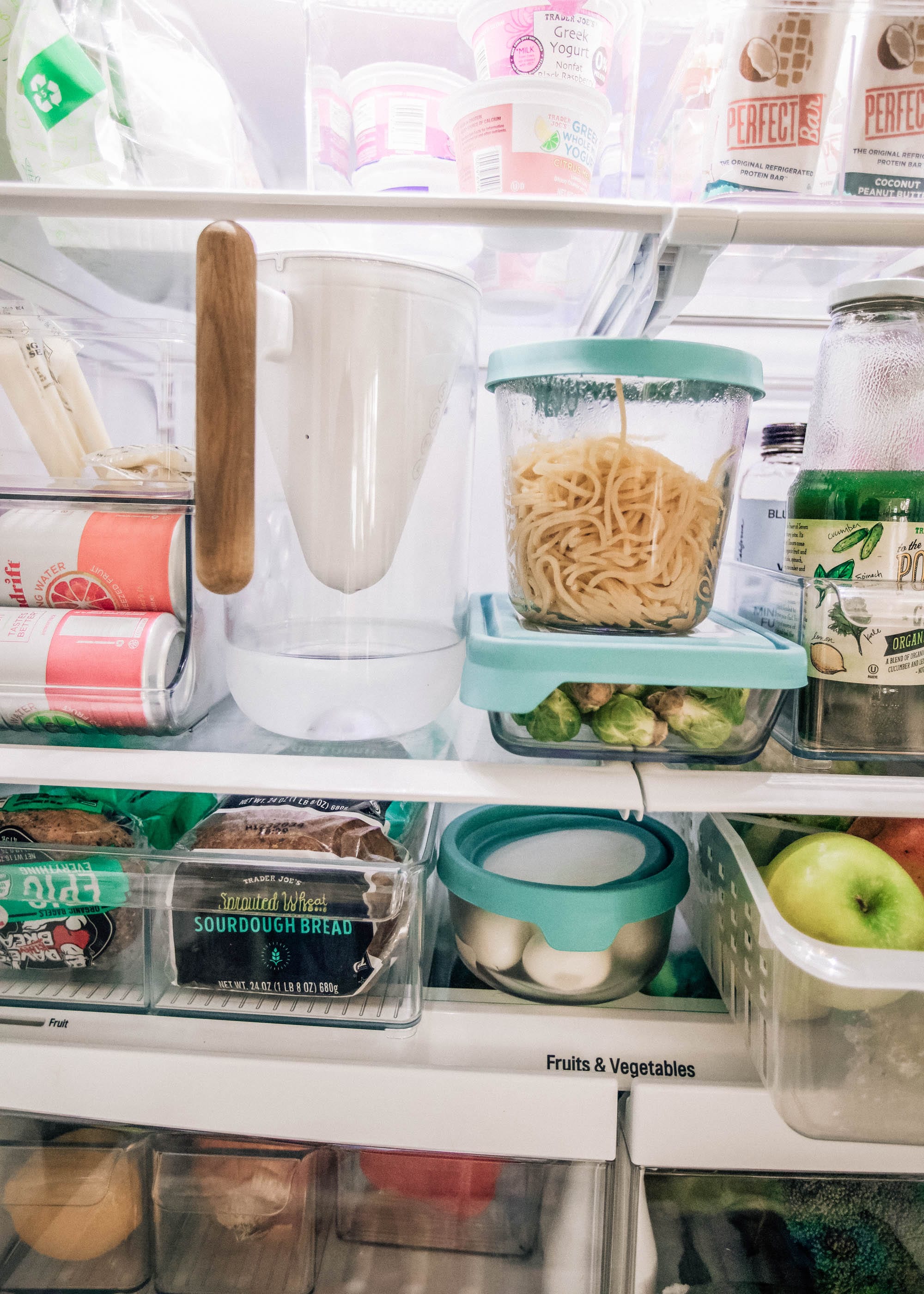 Organizing Our Fridge - Pretty in the Pines, New York City