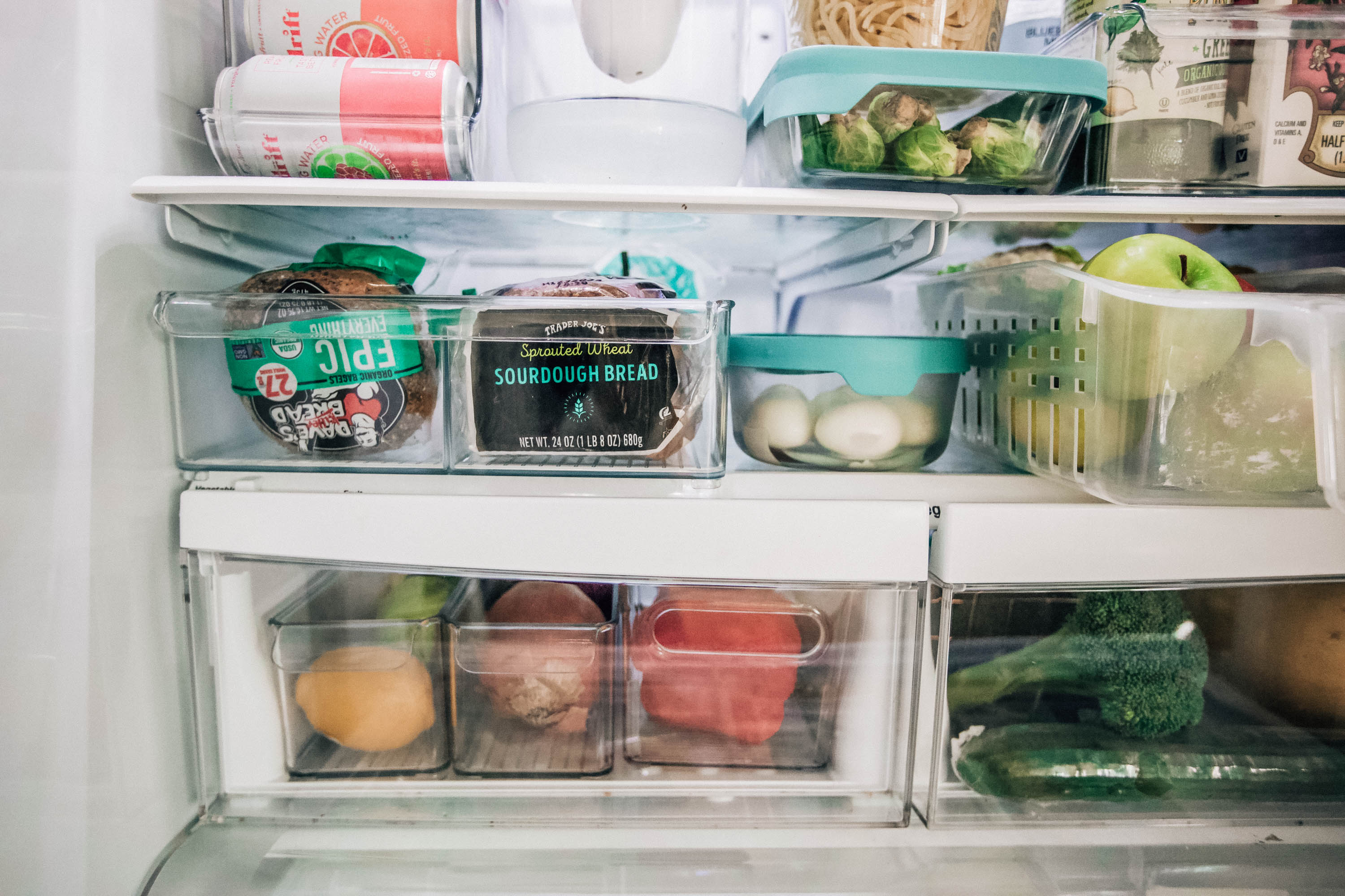 Organizing Our Fridge - Pretty in the Pines, New York City