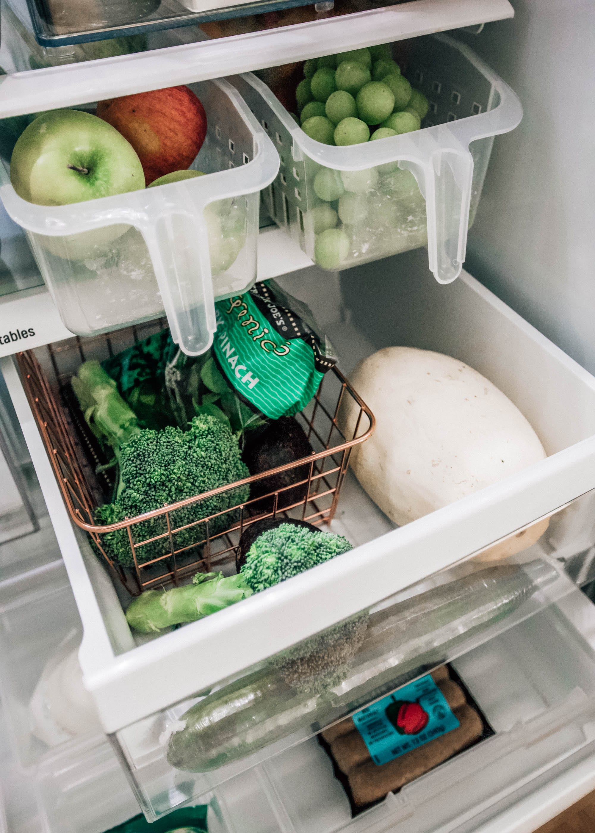 Organizing Our Fridge - Pretty in the Pines, New York City