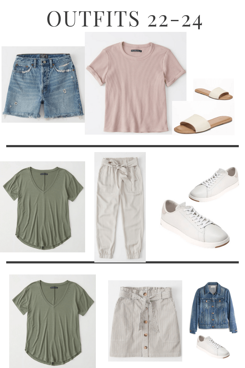 Minimalist Summer Capsule Wardrobe