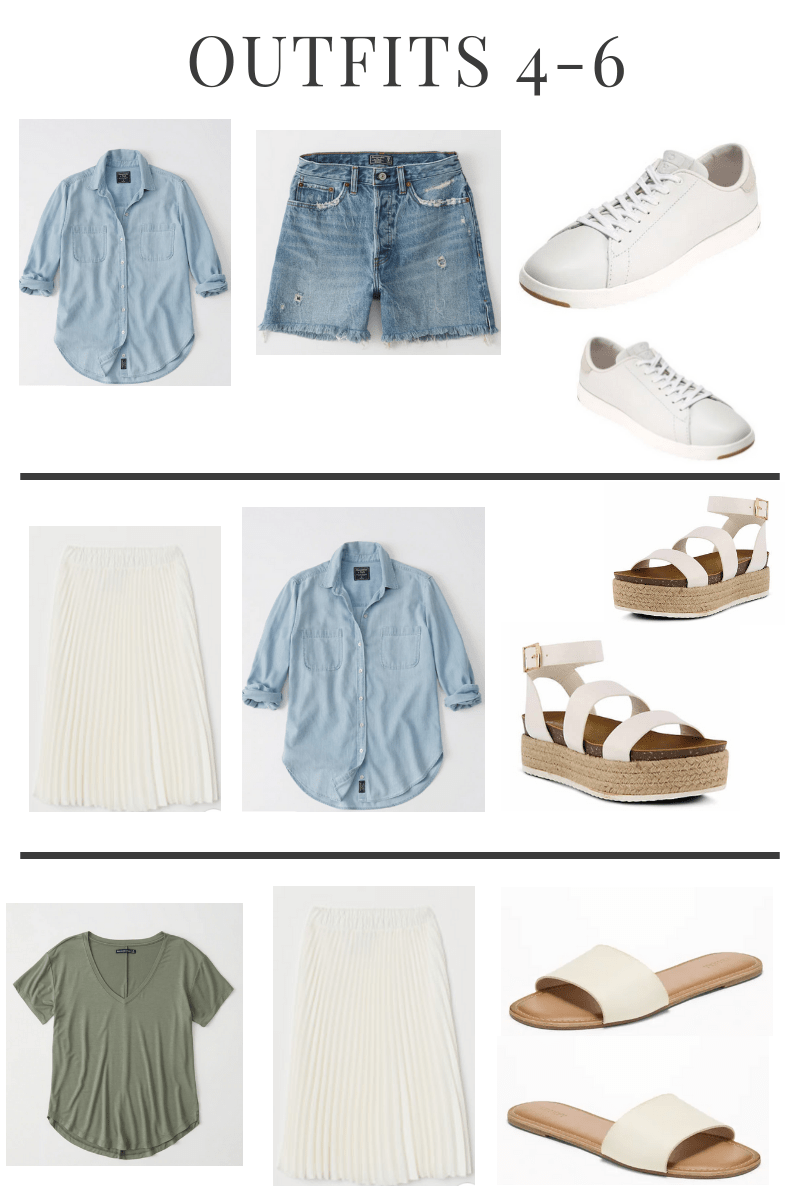 Minimalist Summer Capsule Wardrobe