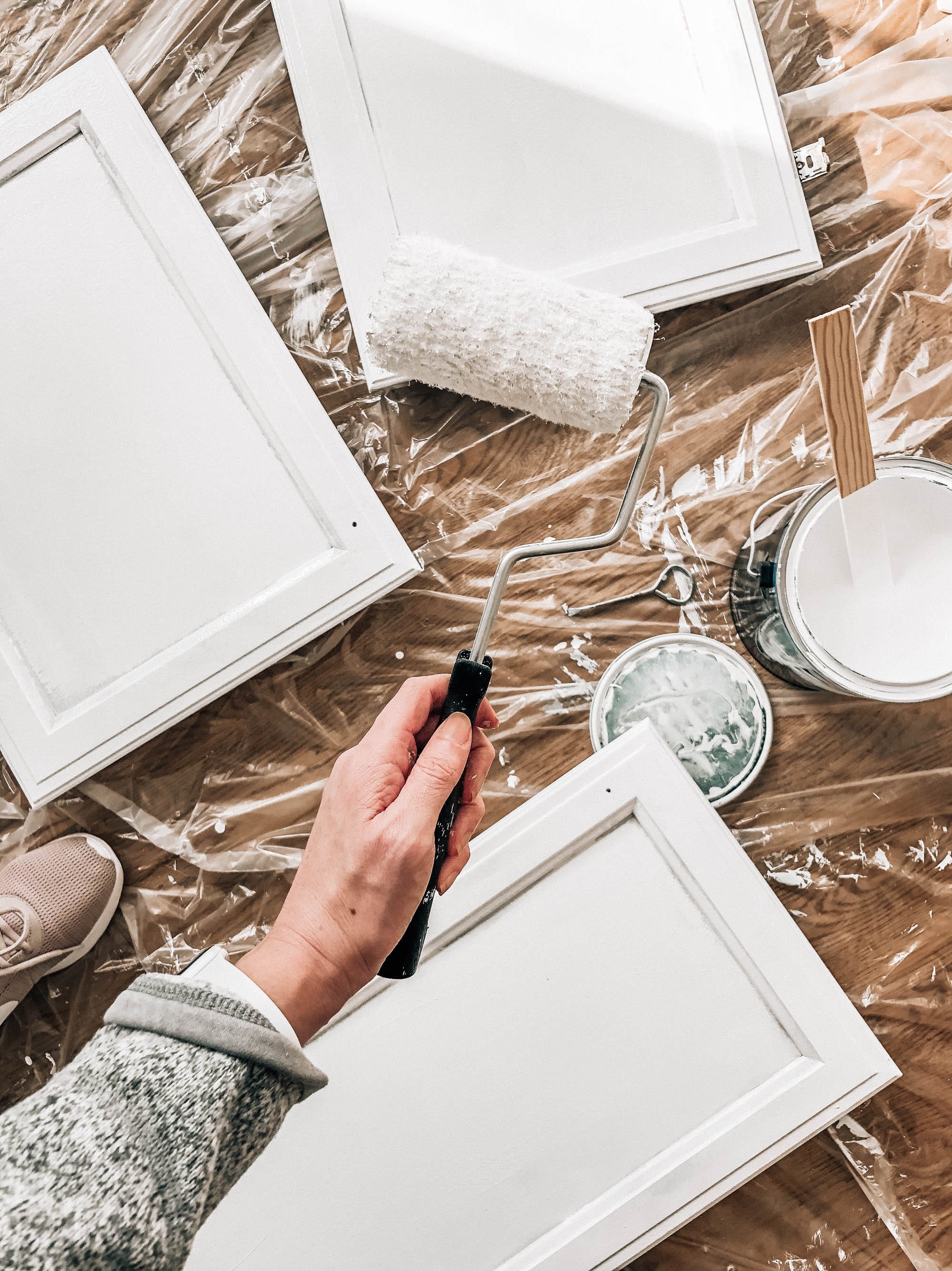 Painting Kitchen Cabinets Yourself Pretty In The Pines North