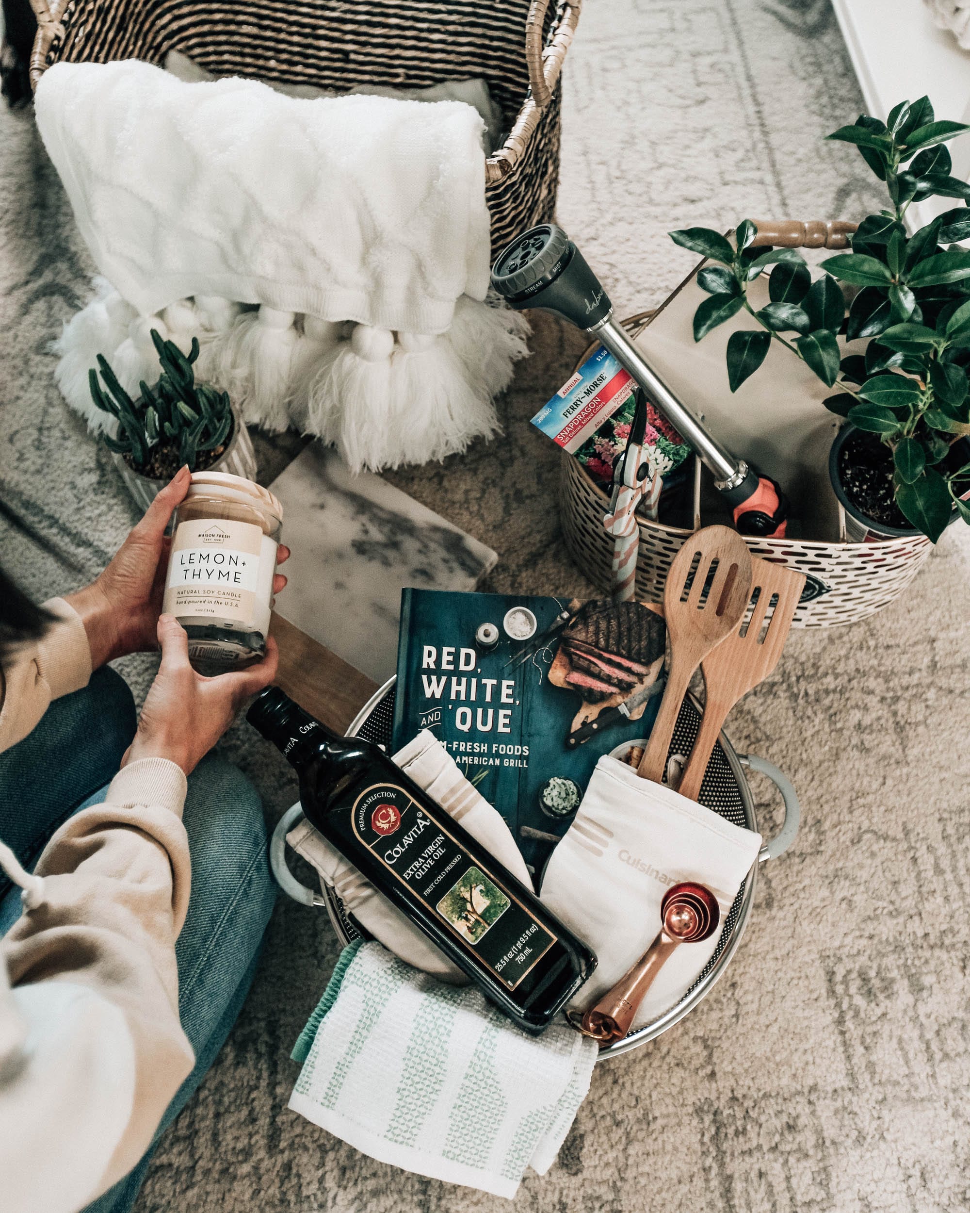 Home-Centric Housewarming Basket