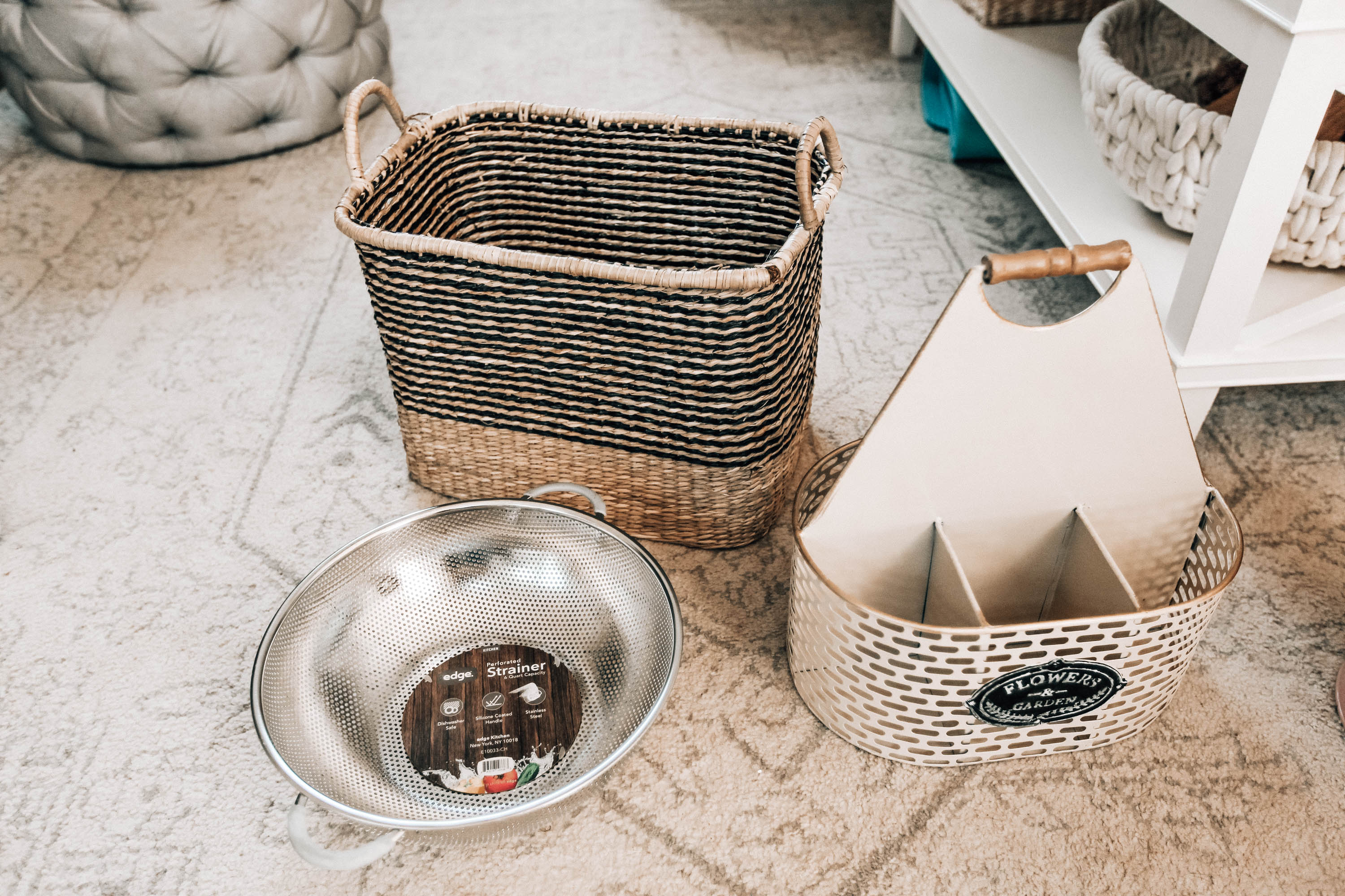 Housewarming Gift Basket, Stainless Steel Measuring Cups