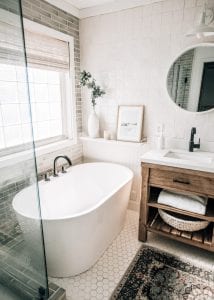 Our Master Bathroom Makeover - Pretty in the Pines, New York City ...