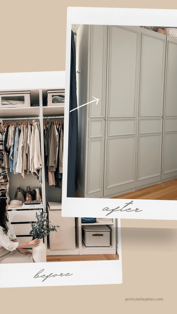 Ikea storage deals closet with doors