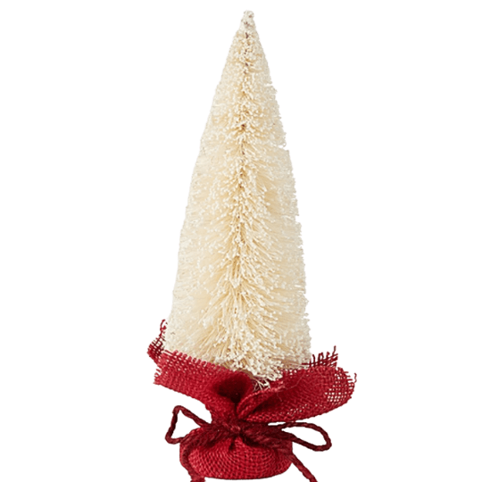 Flocked Tabletop Christmas Tree - Pretty in the Pines